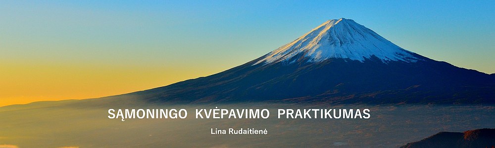 Lina Rudaitienė - Sąmoningo kvėpavimo praktikumas